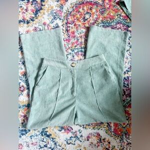 Seven Wonders Sage Corduroy Pants